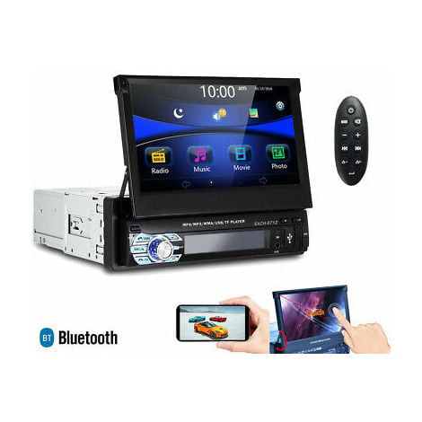 AUTORADIO 1 DIN Con Schermo Display Video Monitor Bluetooth Vivavoce Usb Tf  EUR 45,10 - PicClick IT