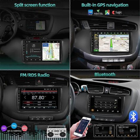 Autoradio 2 Din pour Trafic 2010-2014/Opel Vivaro--