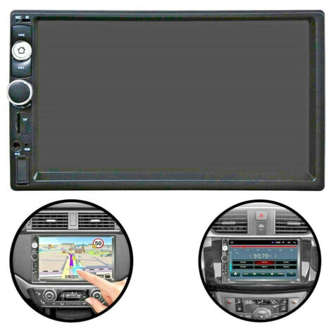 Autoradio 7 Pouces 2 Din écran Tactile Stereo Bluetooth Aux Usb Fm Tf Ec-7020