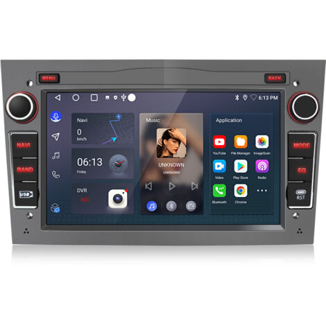 Autoradio Android 14 2 + 64 go pour Opel Astra H Corsa C D Vectra C Zafira Hexinex