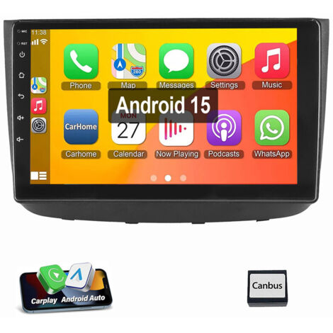Autoradio Android 15 GPS CarPlay pour Mercedes Benz Vito Viano W639 2003-2014 1+32G