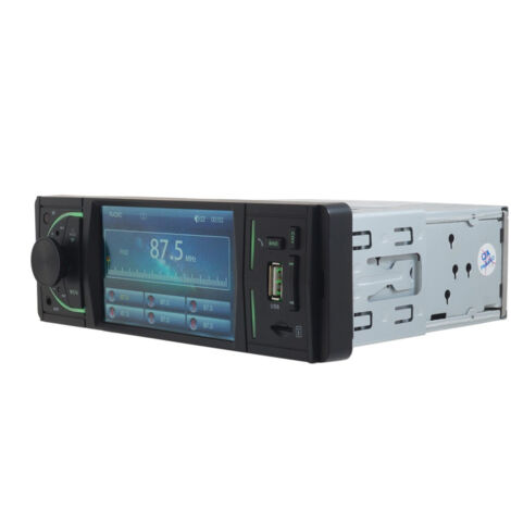 Autoradio Avec écran Lcd 3,6" Bluetooth Mp3 Mp5 Usb Sd Mp-400u