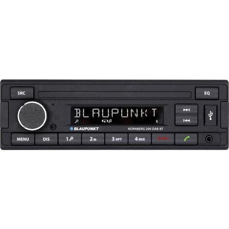 Autoradio Blaupunkt Nürnberg 200 DAB BT kit mains libres bluetooth, tuner DAB+ Y689442