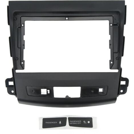Autoradio-Blende 9-Zoll-Navigationspanel-Rahmen-Ersatz für OUTLANDER 2008-2012