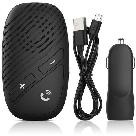 Autoradio Bluetooth 5.0 avec Appel Mains Libres pour Pare-Soleil, 1000mA, Compatible Voiture