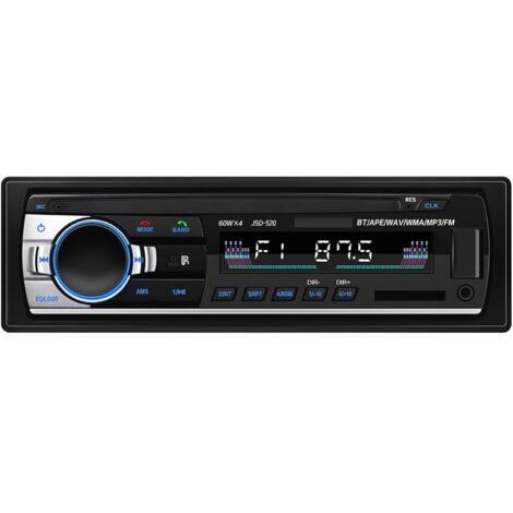 Autoradio Bluetooth, autoradio Bluetooth, autoradio FM 4 x 60 W, Lecteur MP3 / Lecteur MP3 USB/SD/AUX avec télécommande