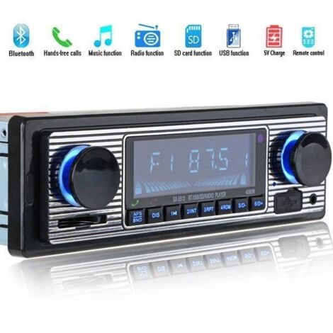 Autoradio Bluetooth avancé Sx5513 avec lecteur USB et carte mémoire (1 unité)