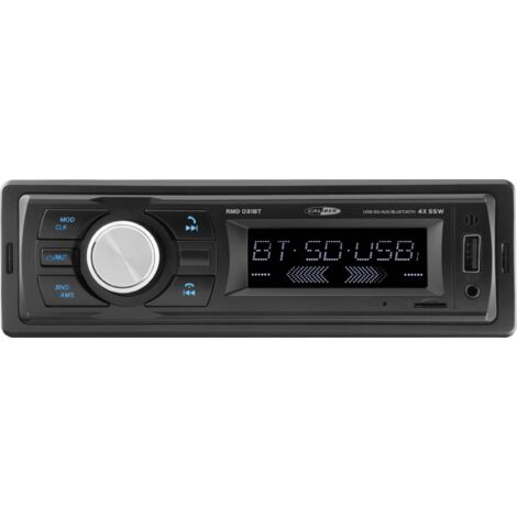 Autoradio Caliber RMD031BT 55W x 4 - Bluetooth - RDS-USB-SD-MP3-AUX-FM - Télécommande