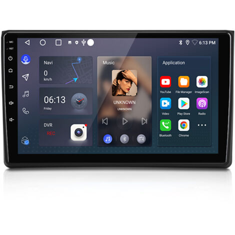 Autoradio Hexinex Pour Audi A4 S4 RS4 B6 B7 SIÈGE EXEO 2000-2009 Android 14 CarPlay 2+64GB