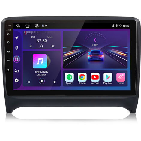 Autoradio Hexinex Pour Audi TT 8J 2006-2014 Android 14 CarPlay 2+64GB