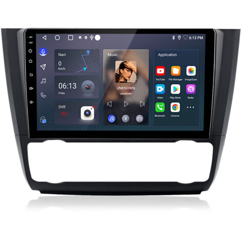 Autoradio Hexinex Pour BMW Série 1 E81 E82 E87 E88 2004-2011 Android 14 CarPlay 2+64GB