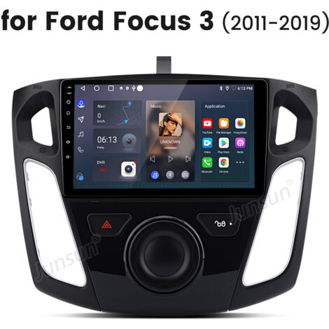 Autoradio Hexinex Pour Ford Focus 2011-2019 Android 14 CarPlay 2+64GB