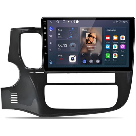 Autoradio Hexinex Pour Mitsubishi Outlander III 2012-2018 Android 14 CarPlay 2+64GB