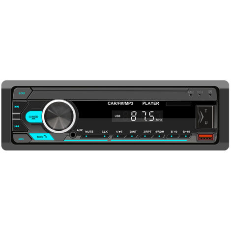 Autoradio MP3 Bluetooth Intelligent avec GPS, Géolocalisation et Musique sans Perte - EINNENFFER - Lecture Mains Libres et Qualité Audio Optimale