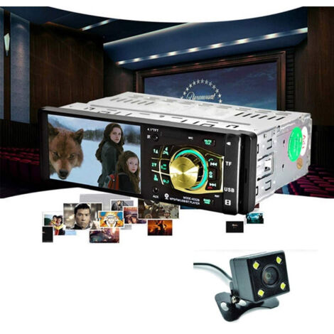 Autoradio Mp5 Lecteur Camera Bluetooth Radio Audio Video Tf Usb 4032b
