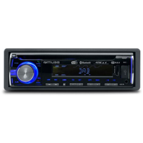 Autoradio Muse M-1229 DAB 160 Watts  - DAB+/FM RDS - USB, SD/MMC/ AUX 4 X 40 Watts