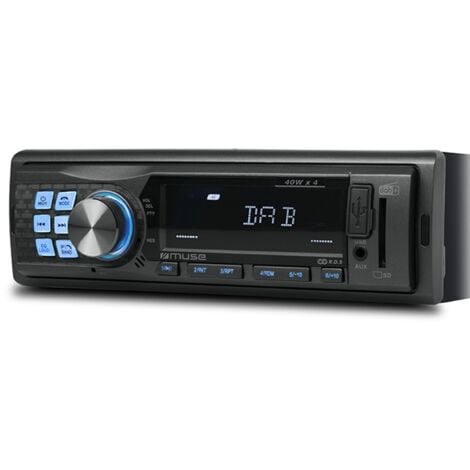 Muse M-1380DBTW Enceinte Bluetooth avec radio DAB+, lecteur CD et