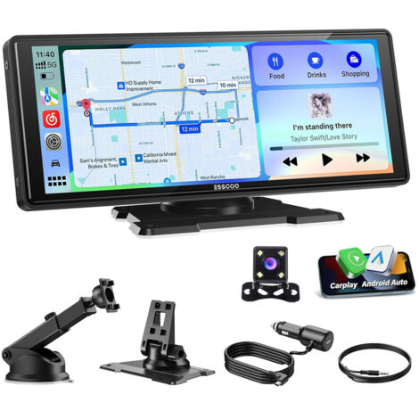 Autoradio tactile 10,26 pouces CarPlay GPS sans fil Apple CarPlay Android Auto CAM