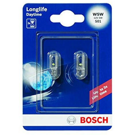 Autoscheinwerfer von Bosch W5W Longlife 2 stück 1202