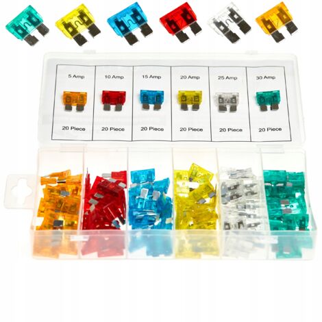 Autosicherungen Set 5-30A 120 Stück