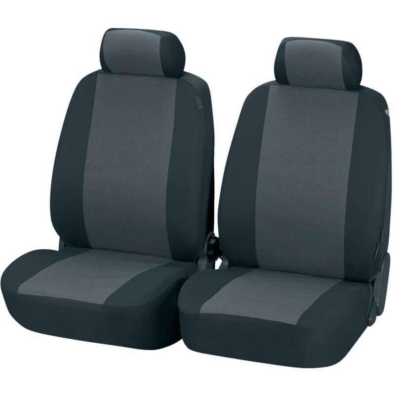 Image of Walser - Autositzbezüge Pineto grau für zwei Vordersitze 6-teilig Sitzbezug