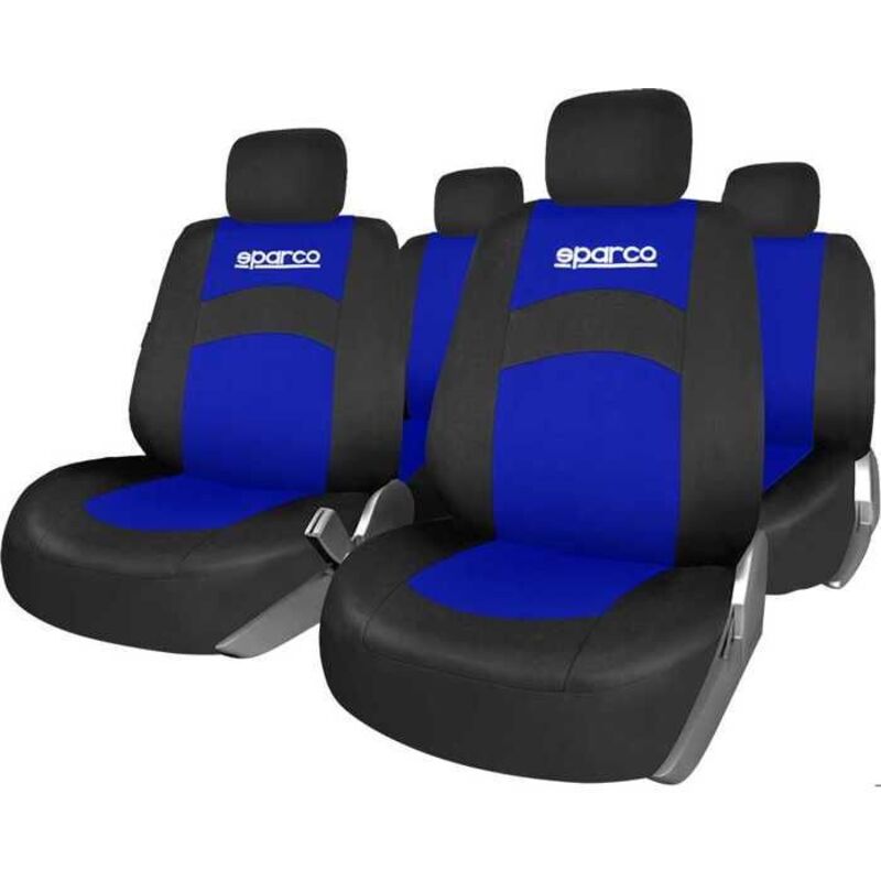 Sparco - Auto Sitzbezüge - 4er Set In Blau/schwarz - Von