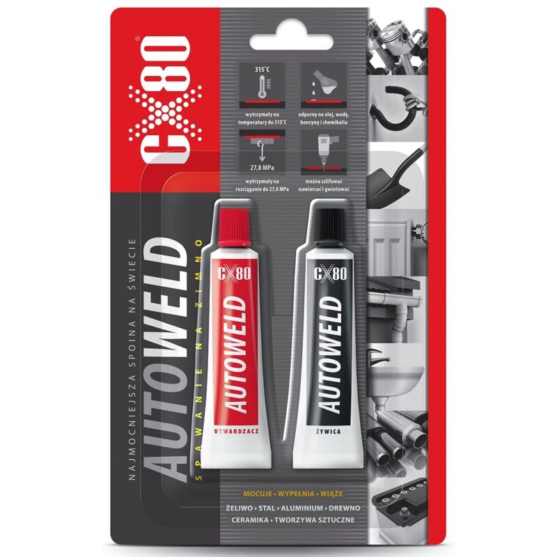 Autoweld Adesivo per Saldatura a Freddo 27gx2