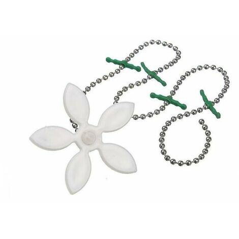 Autre accessoire pour évier Attrape-cheveux - Chaîne de vidange bain/douche - Paquet de 20 pièces,