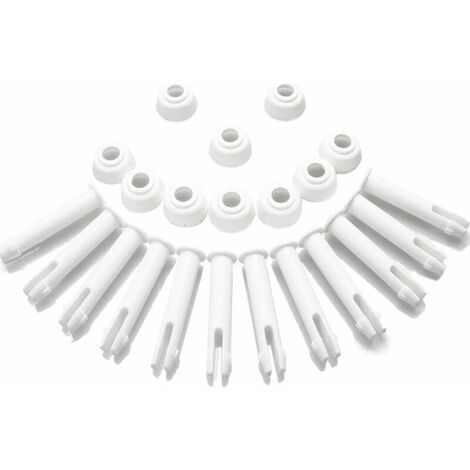 Autre accessoire pour piscine　12 goupilles en Plastique de Piscine et 12 Joints en caoutchou, pour piscines métallique Rond 13'-24 'Intex et piscines à Cadre métallique rectangulaire,Intex 28270-28273