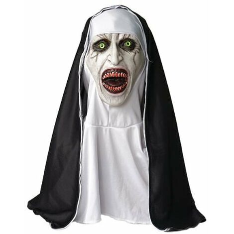 Autre décoration pour Noël，Masque d'Halloween effrayant，Le masque de la sœur，Creepy Cosplay costume masque