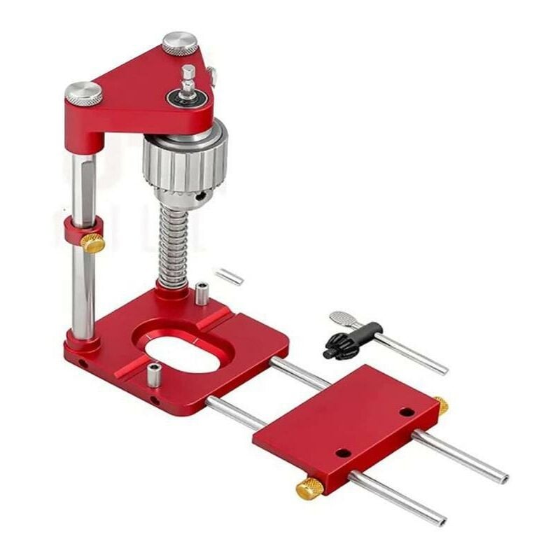 Tonchean - Autre outil du menuisier,Localisateur de perceuse Guide de gabarit de perçage portable Positionneur de perforation precis Outil de travail
