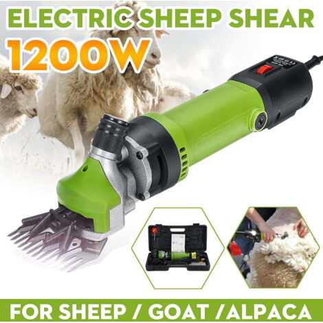 Tondeuse électrique Professionnelle Pour Moutons, Alpagas, Chèvres - 500W, 6 Vitesses, Lames Durables Pour Ferme