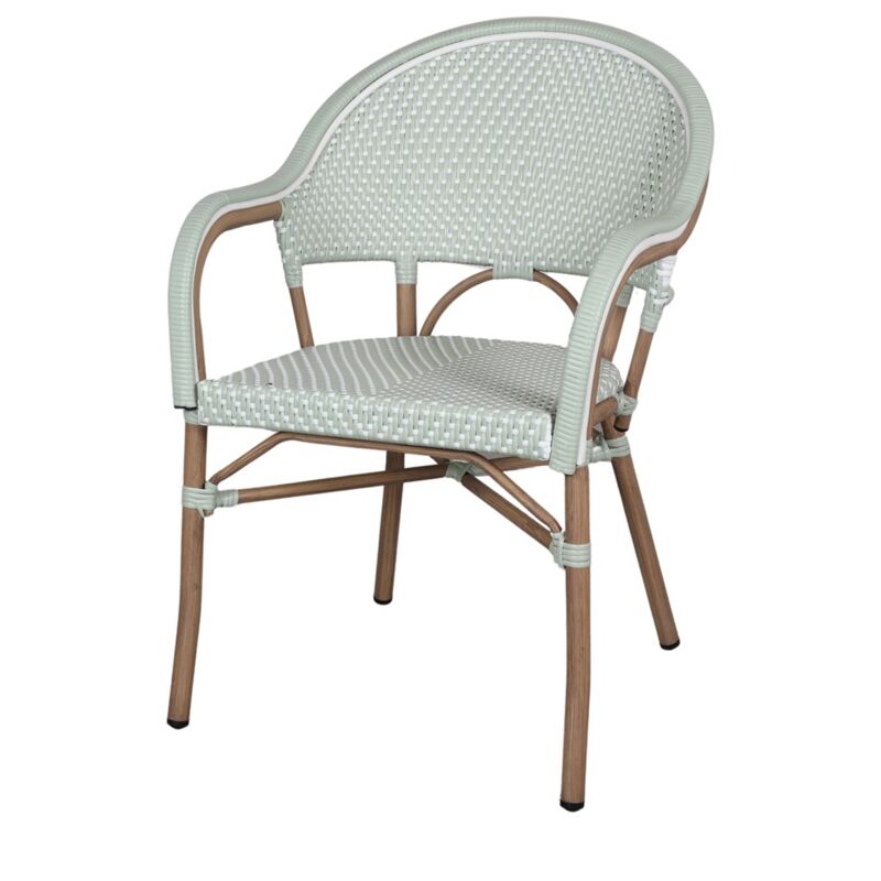 AUTRES Chaise d'extérieur avec un style bistrot - modèle 048 - vert eau