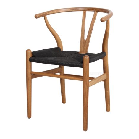 AUTRES Chaise en bois avec un style nordique - modèle 017 - naturel/noir