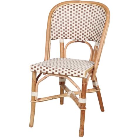AUTRES Chaise en rotin avec un style bistrot - modèle 030 - beige