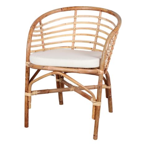 AUTRES Chaise en rotin avec un style nordique - modèle 025 - naturel