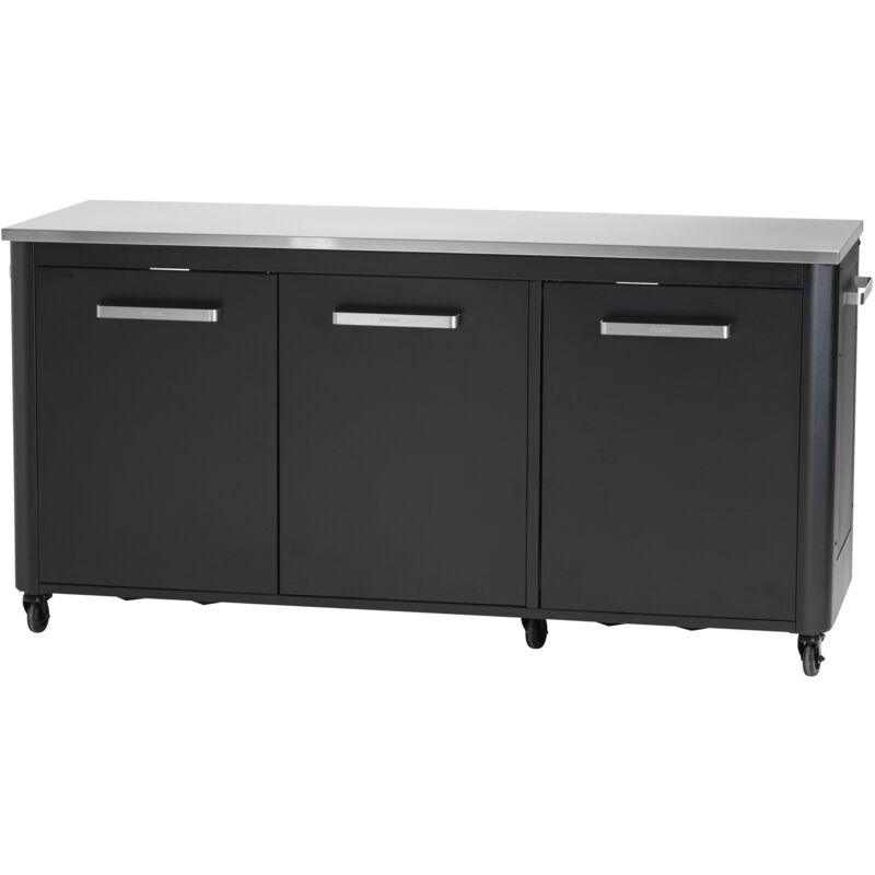 AUTRES Cuisine Exterieure triple / plan de travail en inox