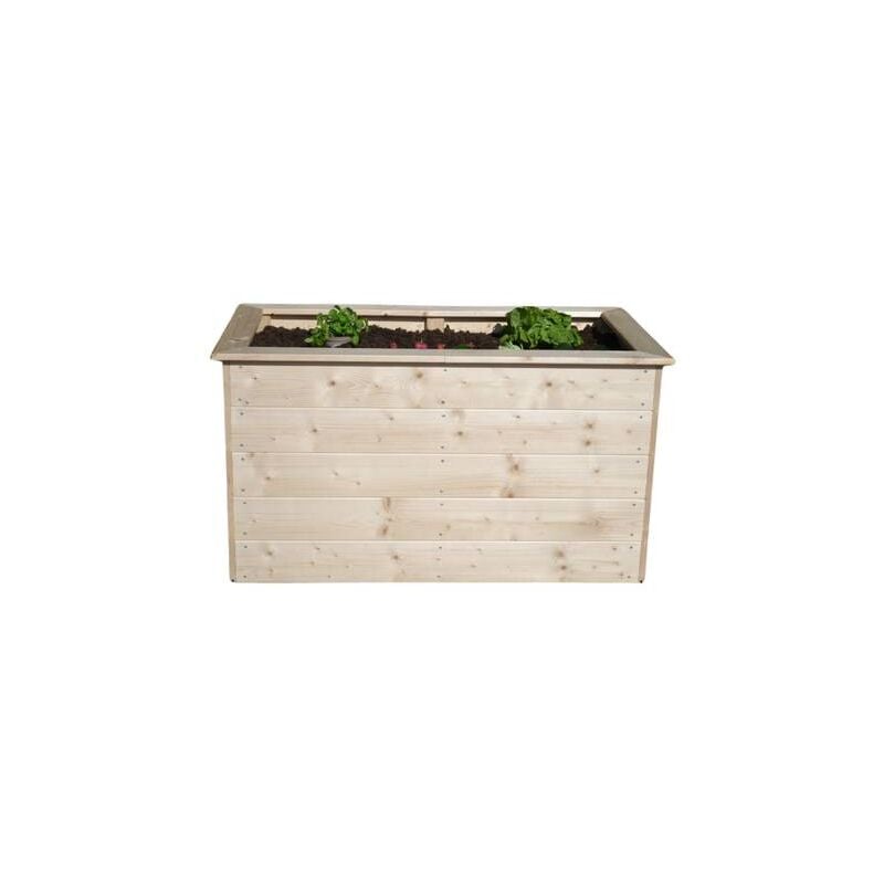 AUTRES Jardinière surélevée 1300x780x720 en épicéa - 1300/5