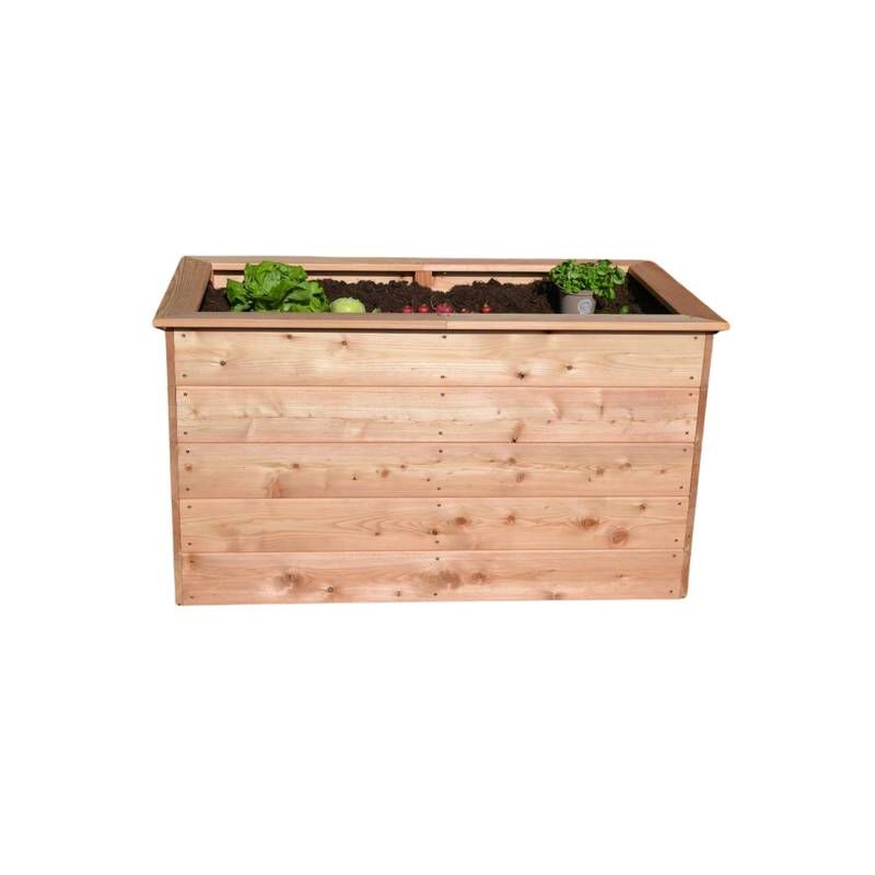 AUTRES Jardinière surélevée 2000x1000x720 en mélèze - 2000/5