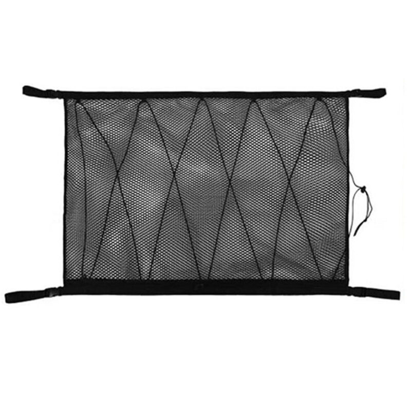 Autres rangements,Toit en filet à bagages, sac en filet de couverture de voiture à double couche avec fermeture à glissière Auto Supplies Sac de