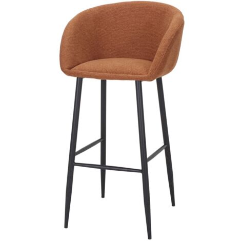 AUTRES Tabouret haut tapissé avec un style contemporain - modèle 063 - citrouille