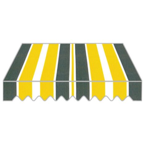 Auvent abattant P3002 cm 200x250 structure aluminium tissu d'ombrage polyester pour usage exte'rieur