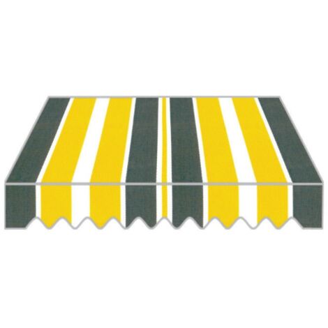 Auvent abattant P3002 cm 200x250 structure aluminium tissu d'ombrage polyester pour usage exte'rieur