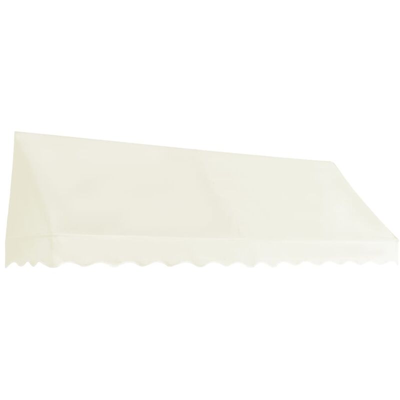 Auvent de bistro 300x120 cm Crème