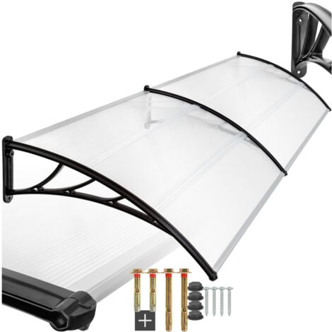 Auvent de porte Marquise Résistant aux intempéries 300 x 93 cm