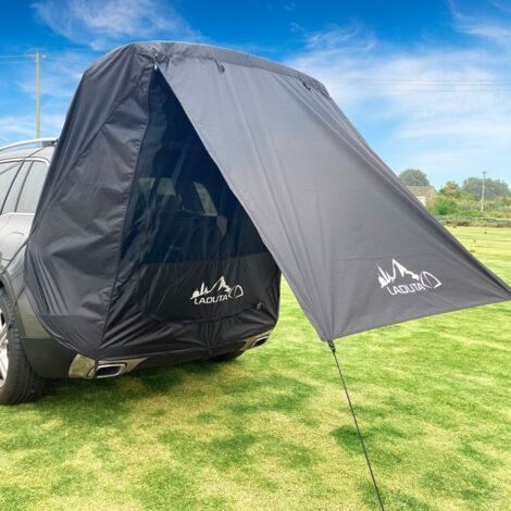 Auvent de Voiture Tente de hayon de Voiture, avec la Gaze B3 Protection Solaire Imperméable Abri de Soleil de Tente