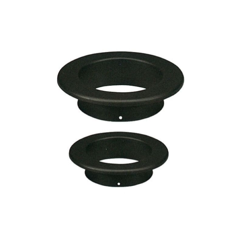 Auvent en porcelaine 12 cm noir pour tuyaux de poA le conduit de cheminA e