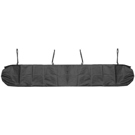 Auvent Housse Sac 3M Noir Manuel Rétractable Auvent Couverture De Stockage Étanche À La Poussière Couverture Pour Patio Auvent
