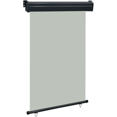 Auvent latéral de balcon 120x250 Gris
