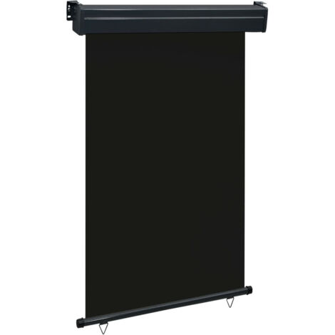 Auvent latéral de balcon 120x250 Noir